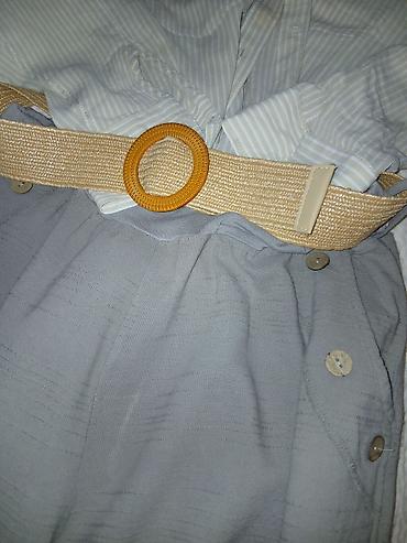 cropp pantalone: Nove od lana pantalone pesak boja siroke nogavice odgovara br L Xl — 2