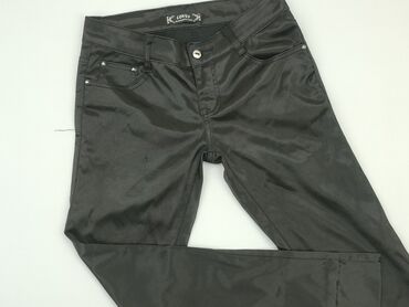 spodnie jeans w kwiaty: S (EU 36), condition - Good