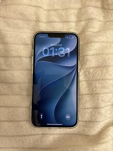 iphone 13 pro max price in azerbaijan: IPhone 13, Ağ, Simsiz şarj — 8