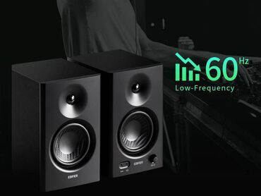 Dinamiklər və kolonkalar: 🎼 Edifier MR4 – Powered Studio Monitor 2.0 Akustik Sistem 🎶 Edifier — 6