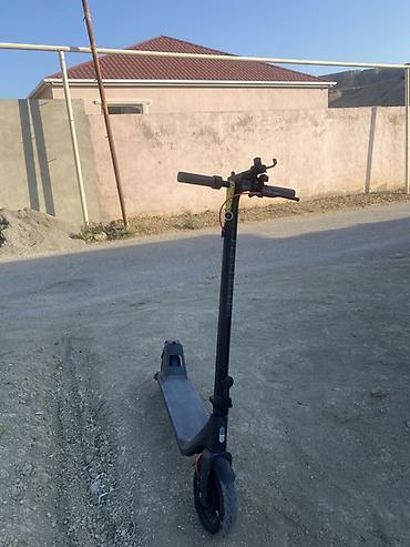 elektrikli velosiped satışı: Elektrik skuter – qara rəng, şəhər içi rahat və qənaətli gediş üçün — 6