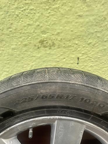 vossen diska: Колеса в сборе 225 / 65 / R 17, Зима, Б/у, Комплект, Внедорожные (АТ/МТ), Литые, отверстий - 5 — 6