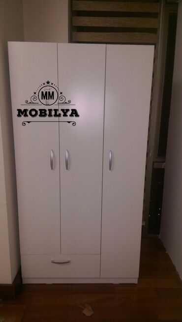 Dolablar: Yeni, Açılan, 3 qapılı Düz dolab, Qarderob, paltar dolabı, Azərbaycan — 3
