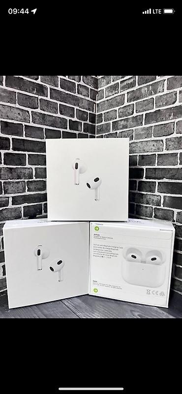 Аудиотехника: Беспроводные наушники-вкладыши Apple AirPods (поколение с укороченной — 7