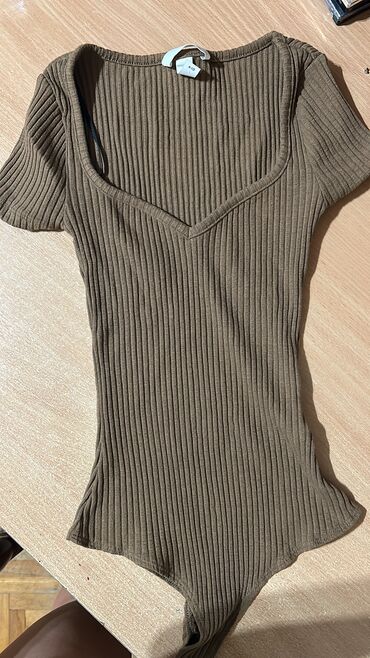 donji deo pidžame ženski: H&M, XS (EU 34), Cotton, color - Beige