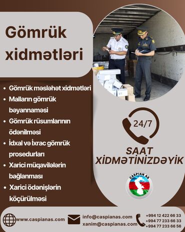 услуги няни в баку: “CASPIAN AS” MMC gömrük-brokerlik və beynəlxalq yükdaşıma sahəsində