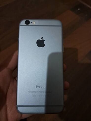 Apple iPhone: IPhone 6, Б/у, 64 ГБ, Серебристый, 78 %