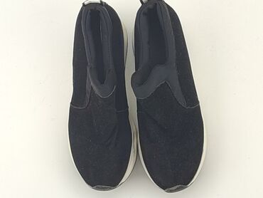 czarne błyszcząca bluzki: Sneakers for women, 39, condition - Good