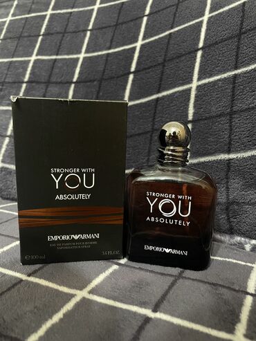 Парфюмерия: Emporio Armani Stronger with you absolutely Новый 100 мл Lux copy