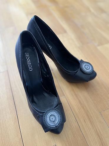 Tuflilər: JENRIGO qadın tumanları - Rəng: qara - Model: klassik pump, yumru — 1