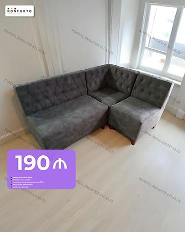 Mətbəx üçün künc divan - Ölçülər: 170 × 120 sm - Mexanizm lalafo.az -da Mətbəx üçün künc divan - Ölçülər: 170 × 120 sm - Mexanizm