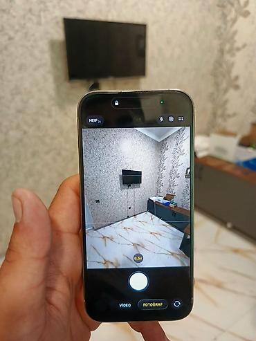 qeydiyatsiz iphone: IPhone 15 Pro, 128 GB, Natural Titanium, Face ID — 6