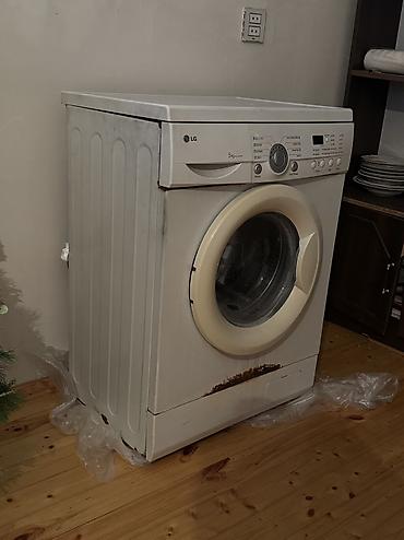 tap.az kondisioner işlənmiş: Paltaryuyan maşın LG, 5 kq, İşlənmiş, Avtomat, Qurutmasız, Ünvandan götürmə, Ödənişli çatdırılma — 3