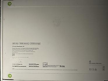 macbook м2: Ультрабук, Новый, ОЗУ, RAM: 16 ГБ, В рассрочку — 2