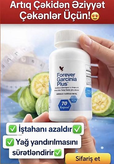 c99 plus: Məhsul: Forever Garcinia Plus – 70 kapsul Təsviri: - Tərkib: Garcinia — 1