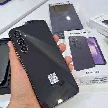 Xiaomi: Samsung A54, 256 GB, rəng - Qara, Zəmanət, Sensor, Barmaq izi