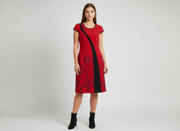 tanie sukienki plus size allegro: Women`s dress, size M