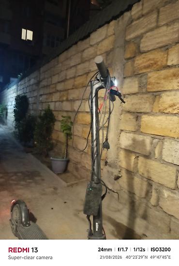 Электротранспорт: Elektrik skuter – Xiaomi Mi Electric Scooter seriyası Tekerinde — 2