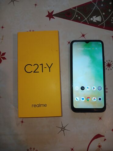 realme gt 2 pro qiyməti: Realme C21Y, 64 GB, rəng - Göy, Sənədlərlə