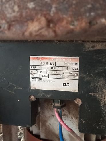 teker aparat: Məhsul: Elektriklə işləyən yem doğrayıcı (saman/ot/qarışıq yem üçün) — 1