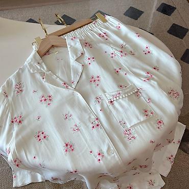 Пижамы: Пижама, Вискоза, Для невесты, С перьями, На молнии, XS, M, XL — 10