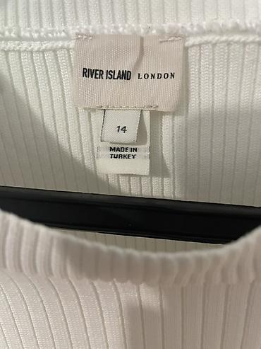 killah jeans: Ribana pletena majica kratkih rukava – River Island London - Boja — 2