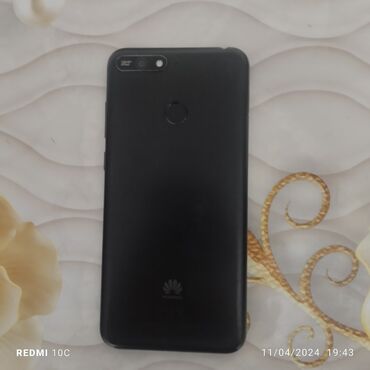huawei p7: Huawei Y6p, 16 GB, rəng - Qara, Barmaq izi