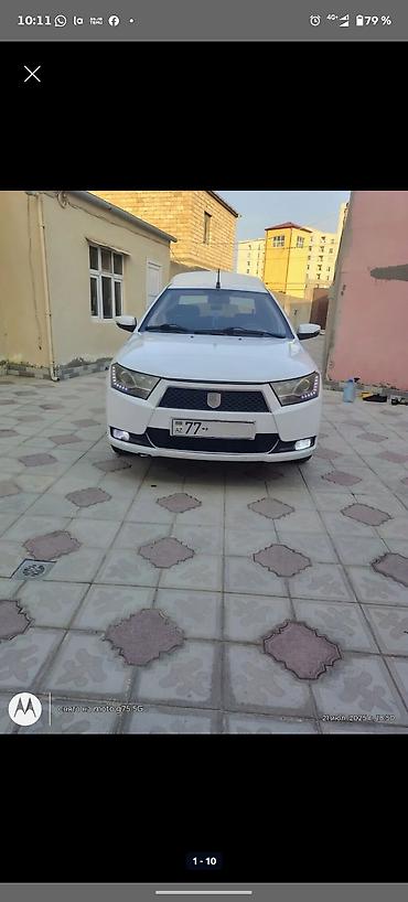 turbo az uvaz: Ağ rəngli sedan avtomobil Xarici: - Ağ gövdə, arxa park sensorları - — 10