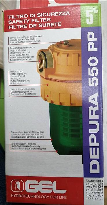 Filter GEL Depura550-İtaliya.! Filter GEL DEPURA 550 -İtaliya brendi lalafo.az -da — 8 Filter GEL Depura550-İtaliya.! Filter GEL DEPURA 550 -İtaliya brendi — 8