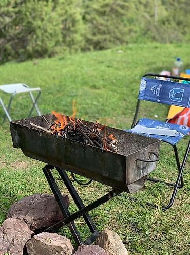 Казаны: Арендага берилет Казан с металлической печью-подставкой для — 12