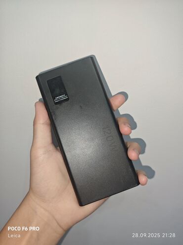 о безлимит на месяц: 🔋б/у МОЩНЫЙ POWERBANK НА 20000Mah 120W🔥 объем батареки: 20000Mah🔋