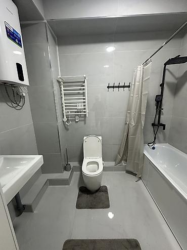 2 комнатная студия: 2 комнаты, 53 м², Асанбай мкр Элитка, 4 этаж, Евроремонт — 5