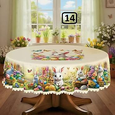 Kuhinjski tekstil: Okrugli stonjak
Prečnik 150cm — 3