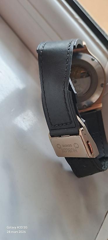 hublot geneve 53688: Hublot tərzində mexaniki qol saatı - Korpus: qızılı tonlu metal, ön — 4