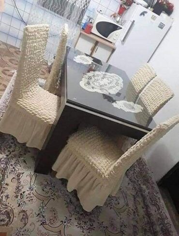 Posteljina: Rastegljiva navlaka za stolicu  CENA SETA 2690 DIN( 6 KOMADA) Kada — 24
