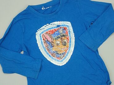 bluzki z falbanką allegro: Blouse, 5-6 years, 110-116 cm, condition - Very good