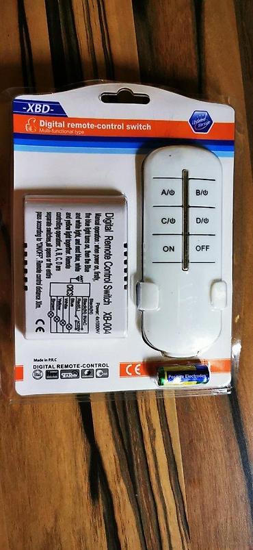 Rasveta: 🔘 PREKIDAČ SA DALJINSKIM UPRAVLJAČEM 220V 1CH / 2CH / 3CH / 4CH — 4