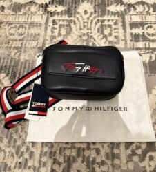 ремень офицерский: Барсетка, Tommy Hilfiger, Материалы: Эко булгаары, Куру жөнгө салынат, Жаңы