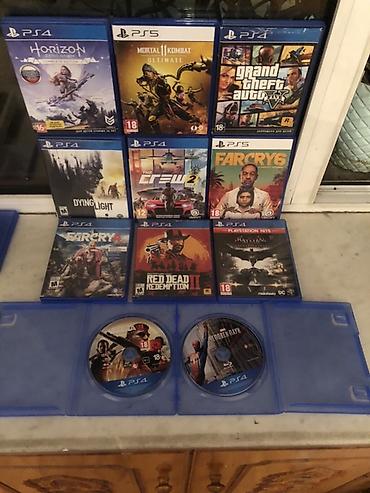 ps4 oyun diskleri: PS4 və PS5 üçün orijinal disklər BARTERRR VARRRRRR HAMISINA İDYAL — 2