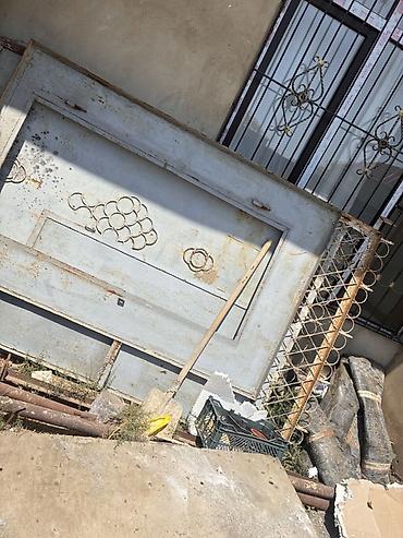 darvaza qapıları: Metall darvaza və piyada qapısı dəsti - Material: qalın metal təbəqə — 2