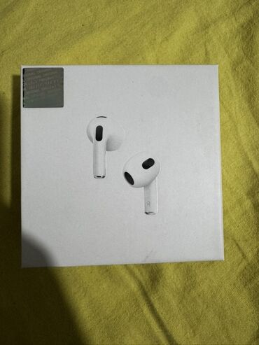 кейс для аирподс 3: Вакуумные, Apple, Новый, Беспроводные (Bluetooth), Классические