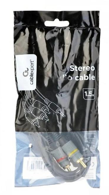 Kablovi za telefone: CABLEXPERT stereo A/V kabl – 3.5 mm TRRS (4-polni) na 3x RCA (video + — 1
