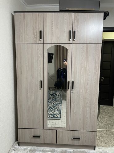 купить плательный шкаф недорого: Шкаф для одежды, Прямой, ЛДСП