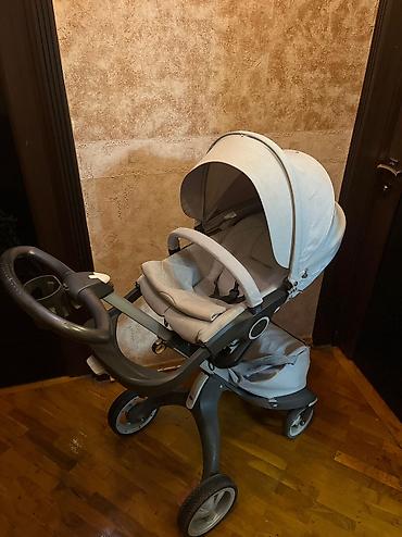 Uşaq arabaları: Sevaesmet Stokke kalyaska 400 AZN-ə satılır (2800 manata — 1