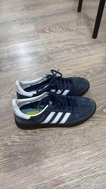 очки spy: Мужские кроссовки, 37, Adidas, Б/у, цвет - Синий, Самовывоз — 1