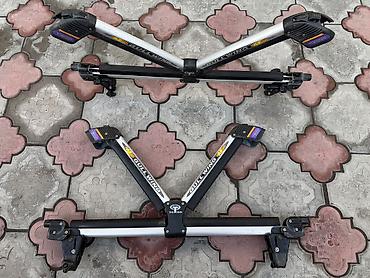 Крепления для велосипедов и лыж: Крепление для лыж и сноубордов На поперечные дуги Terzo, Самовывоз — 7