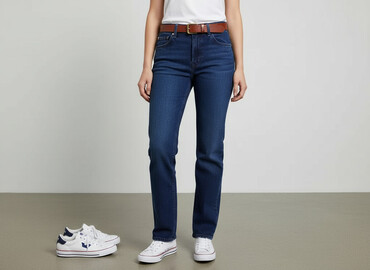 Jeansy: Levi’s, Jeansy damskie, rozmiar M