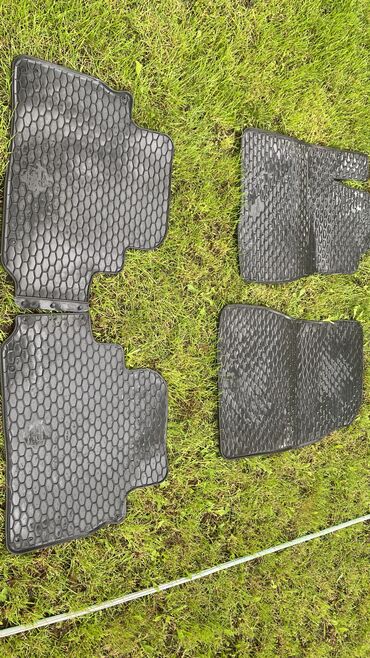 Полики: 3D Резиновые Полики Для салона Lexus, цвет - Серебристый, Б/у, Бесплатная доставка