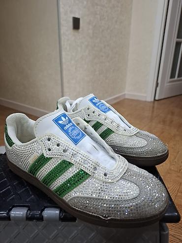 samba ayaqqabı: Adidas Originals Samba – xüsusi rhinestone dizaynlı krossovkalar - — 3