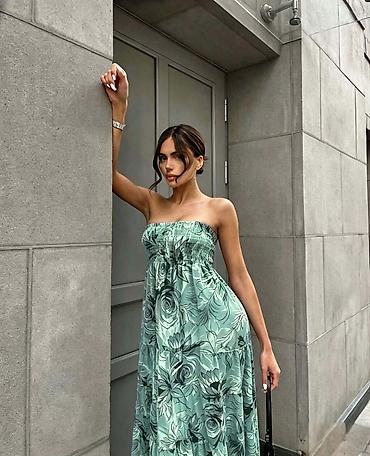 lasocki baletanke: Duga haljina top sa cvetnim printom . - Stil boho/romantični,duga maxi — 2